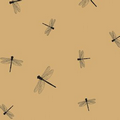 Dragon Flies Stock Design Tissue Paper (A)